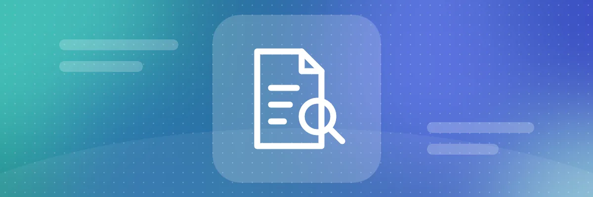 Illustration of retrieval-augmented generation: an AI model pulling relevant passages from a stack of documents before it answers